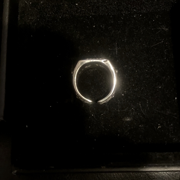 Chrome Hearts Silver Medallion Cross Ring size 8 - Picture 5 of 10